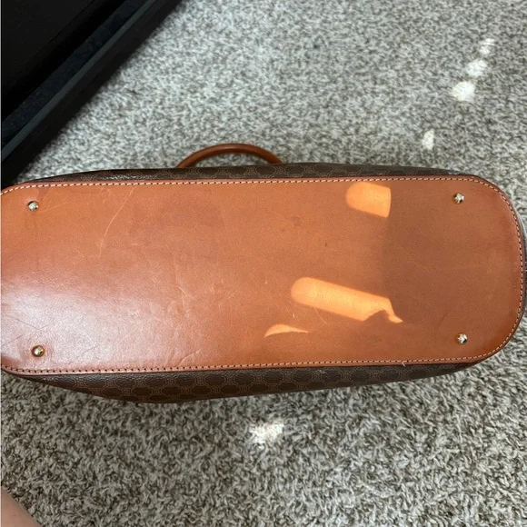 Vintage Celine Macadam Dome Coated Canvas Bag - Picture 8 of 10